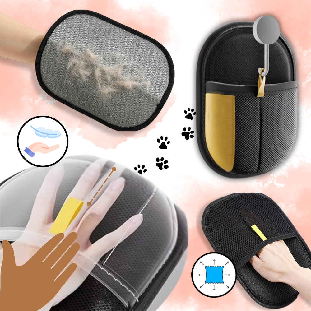 Hårfjerningshanske for Kjæledyr - Ozerty