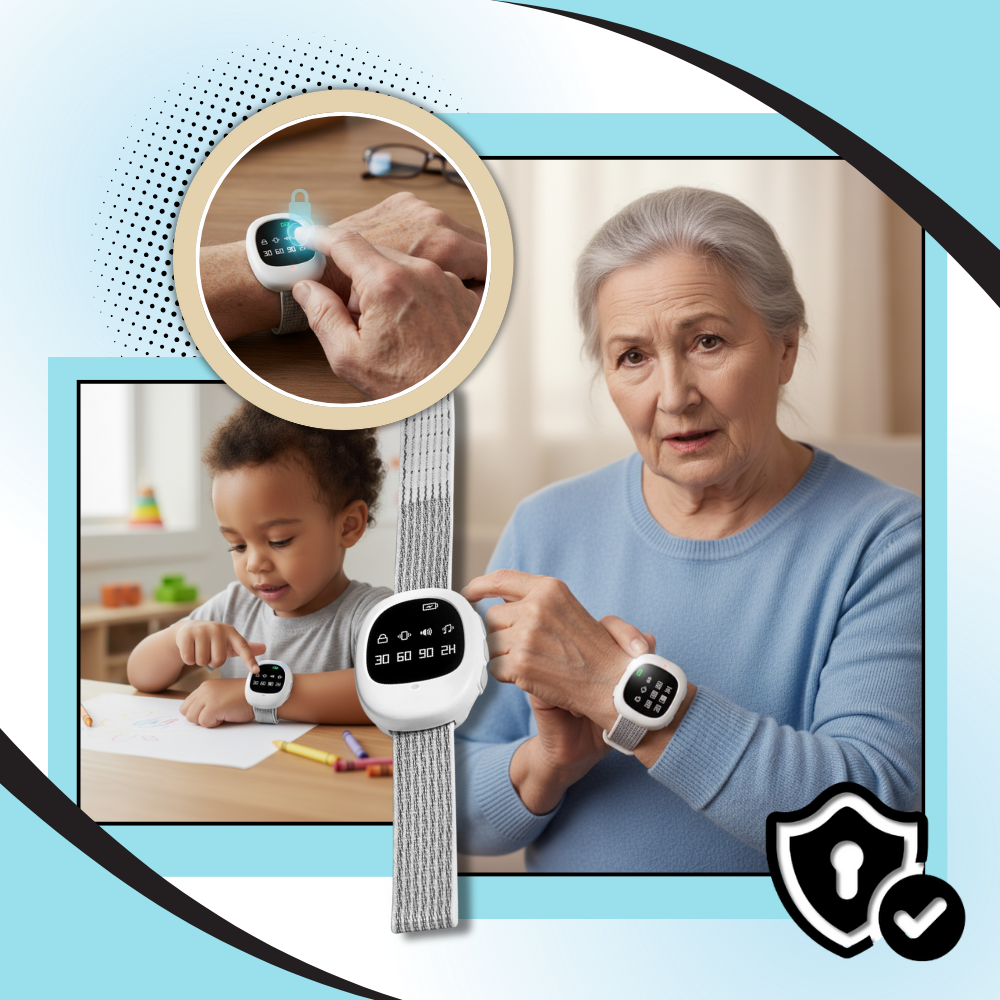 Alarmklokke for Potte- og Sengevæting - Ozerty