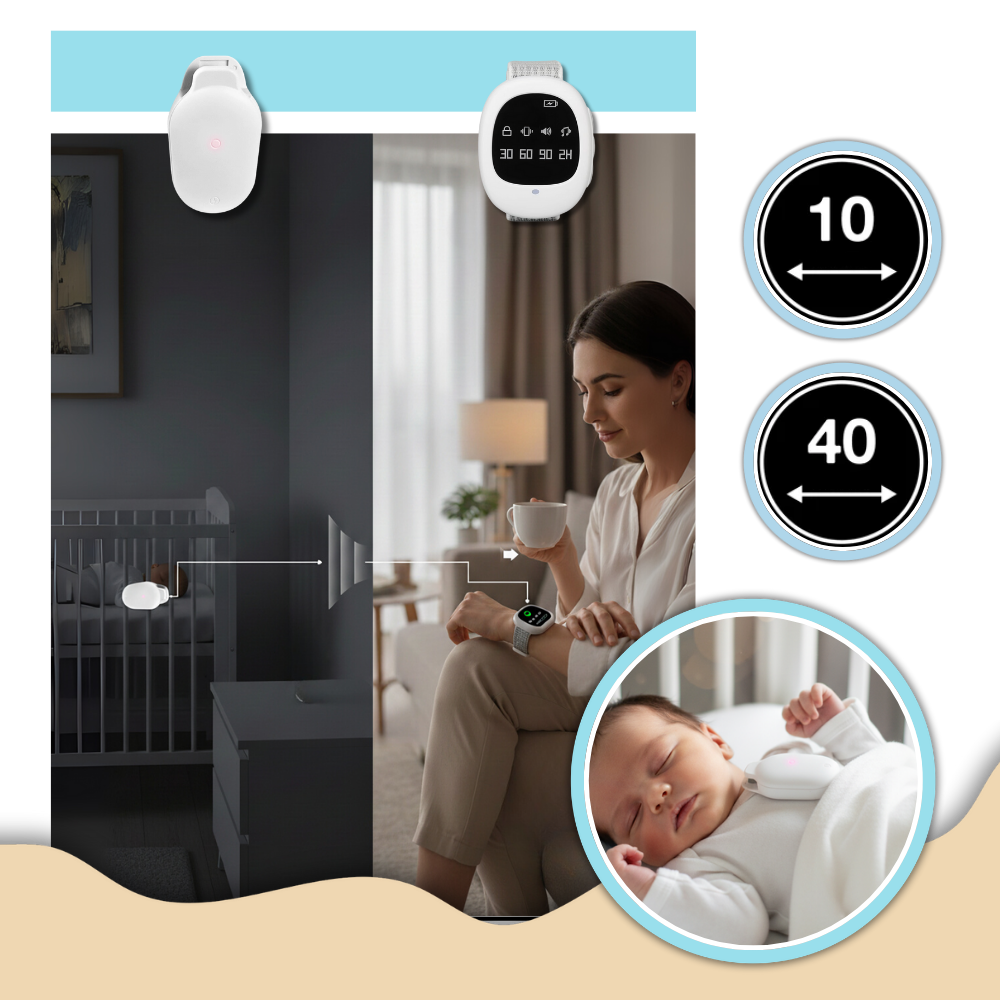 Alarmklokke for Potte- og Sengevæting - Ozerty