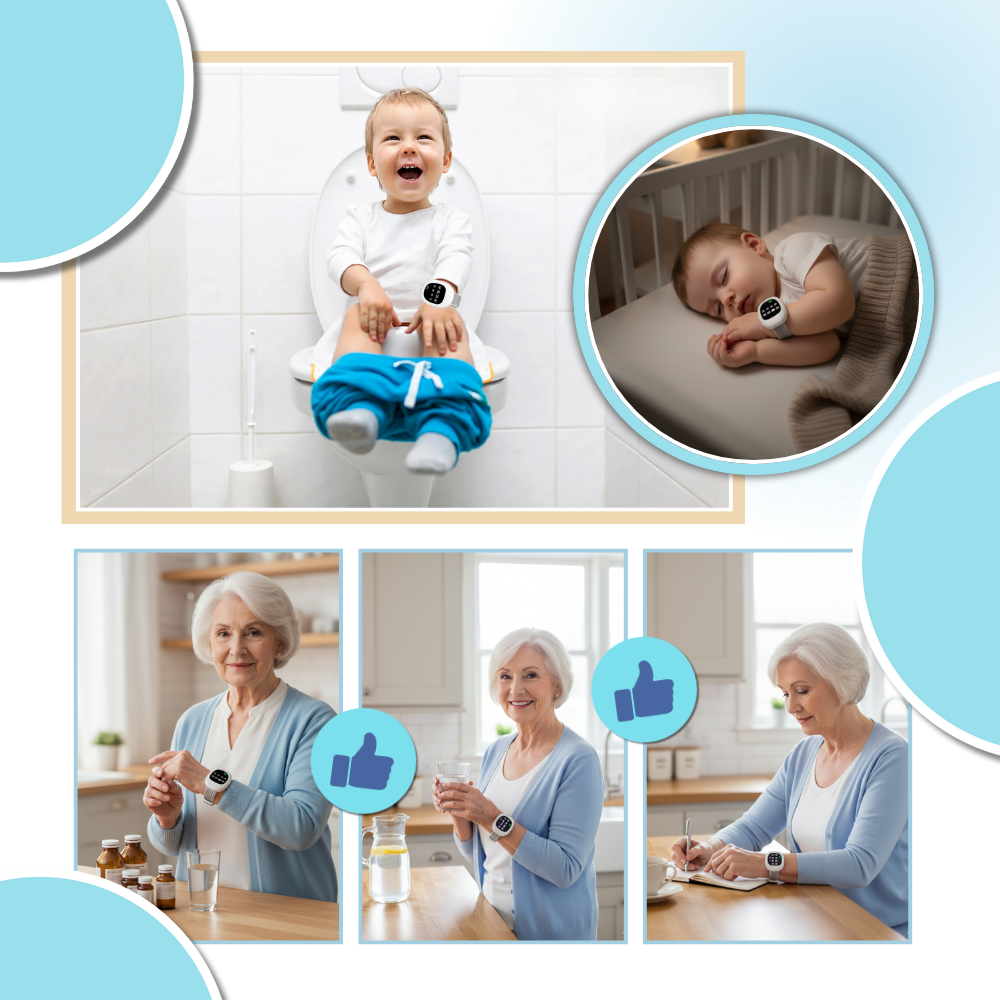 Alarmklokke for Potte- og Sengevæting - Ozerty