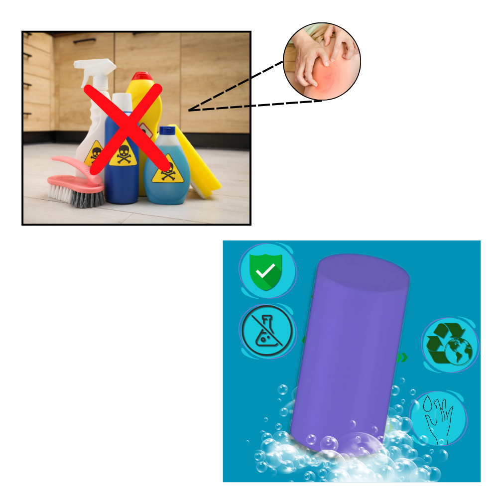 Kraftig Avkalkningsstift For Toaletter - Ozerty