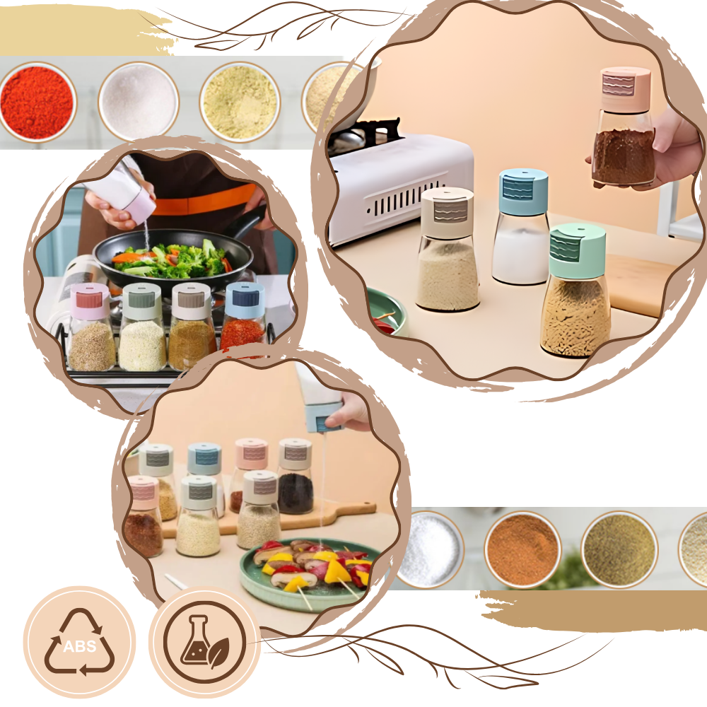 Presis kontroll salt- og pepperbøsser
- Ozerty