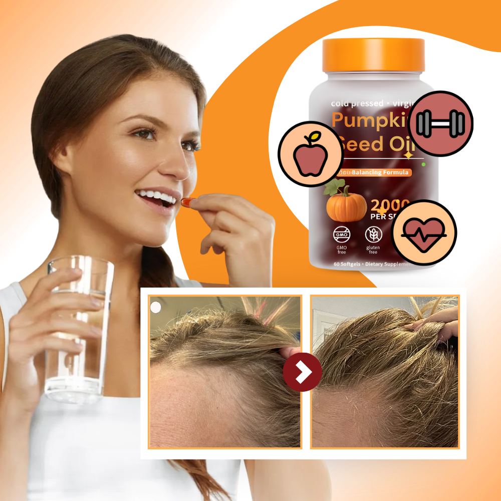 Gresskarfrøolje i Myke Kapsler - Ozerty