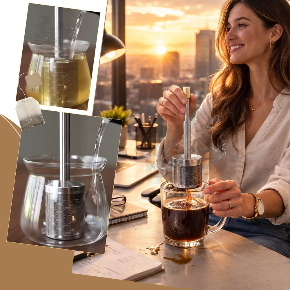 Fransk Ren Aroma Kaffepresse - Ozerty