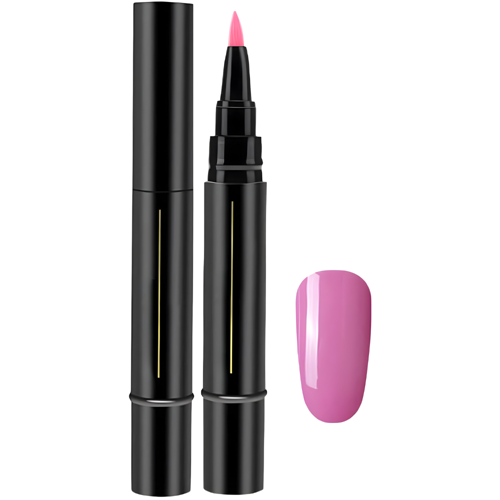 Hurtigtørkende Neglelakkpen -Mauverosa - Ozerty