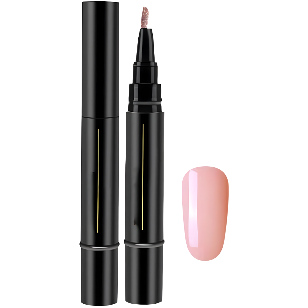 Hurtigtørkende Neglelakkpen -Naken Beige - Ozerty