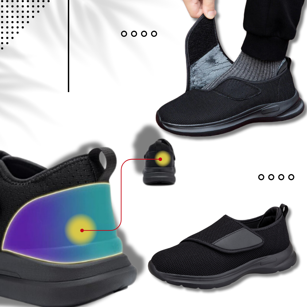 Diabetessko med rask hælavlastning
 - Ozerty