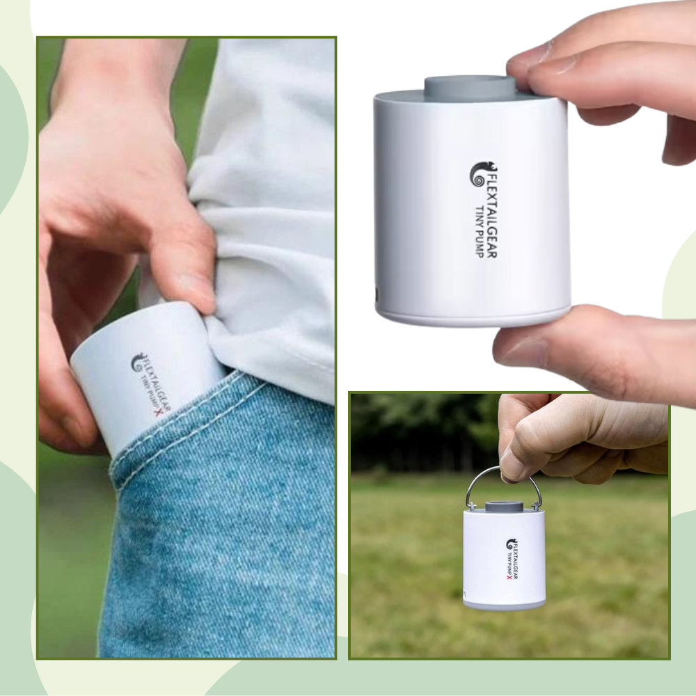 Liten Pumpe for Rask Oppblåsing/Tømming
- Ozerty