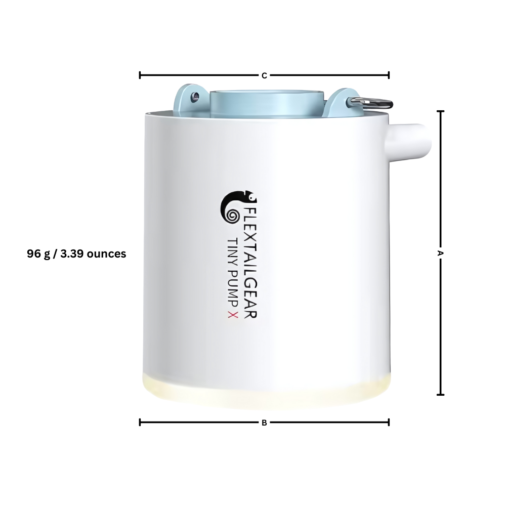 Liten Pumpe for Rask Oppblåsing/Tømming
- Ozerty