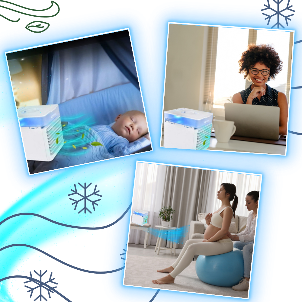 Hurtigkjølende vannbasert klimaanlegg
- Ozerty