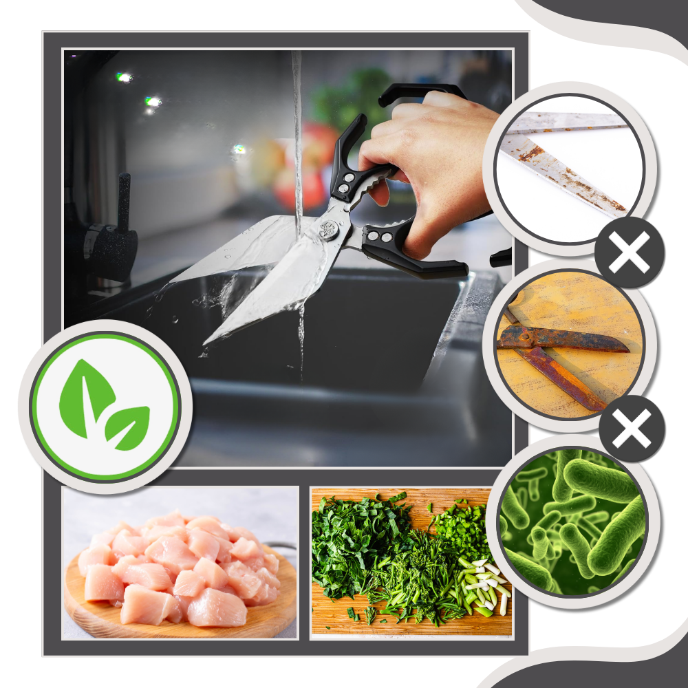 Knivskarp Kjøkkensaks - Ozerty