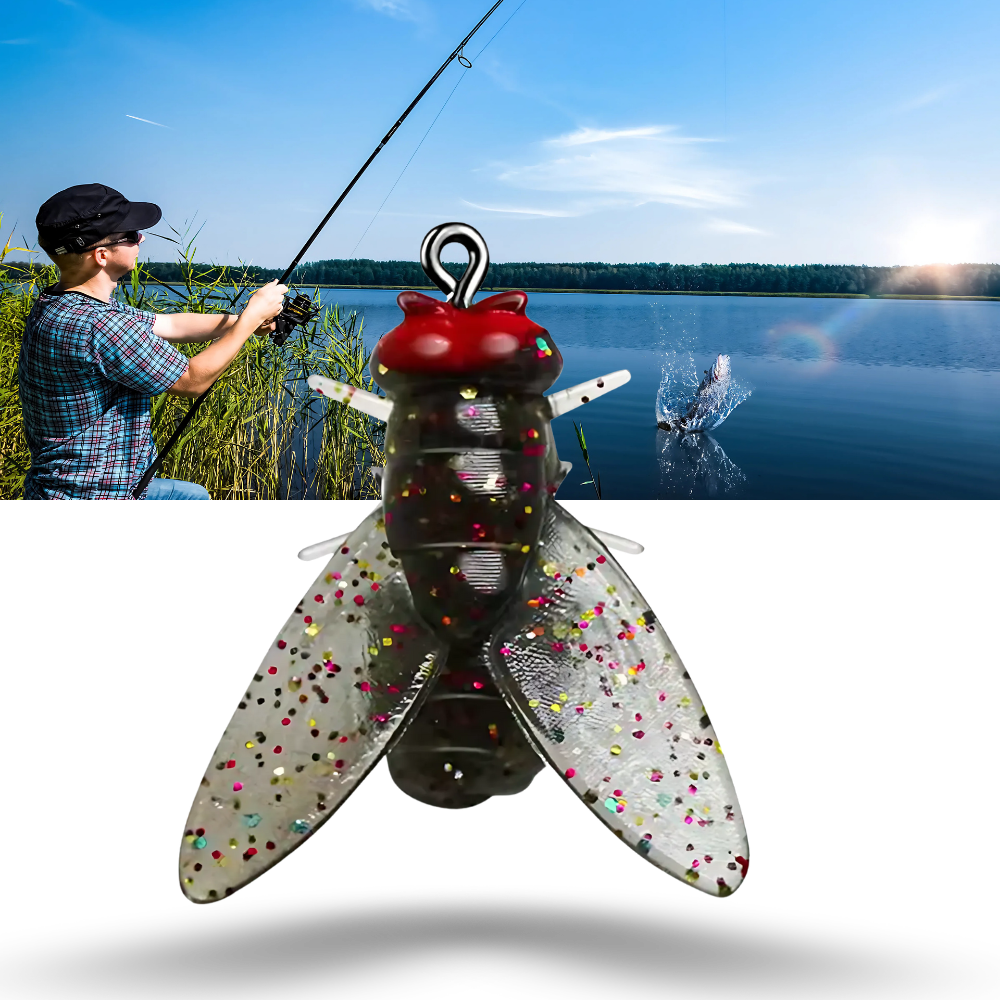 Realistisk Fluefiskeagn - Ozerty