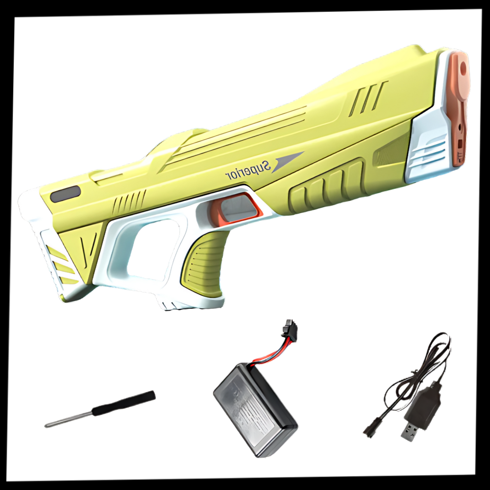 Oppladbar elektrisk vannpistol
 - Ozerty