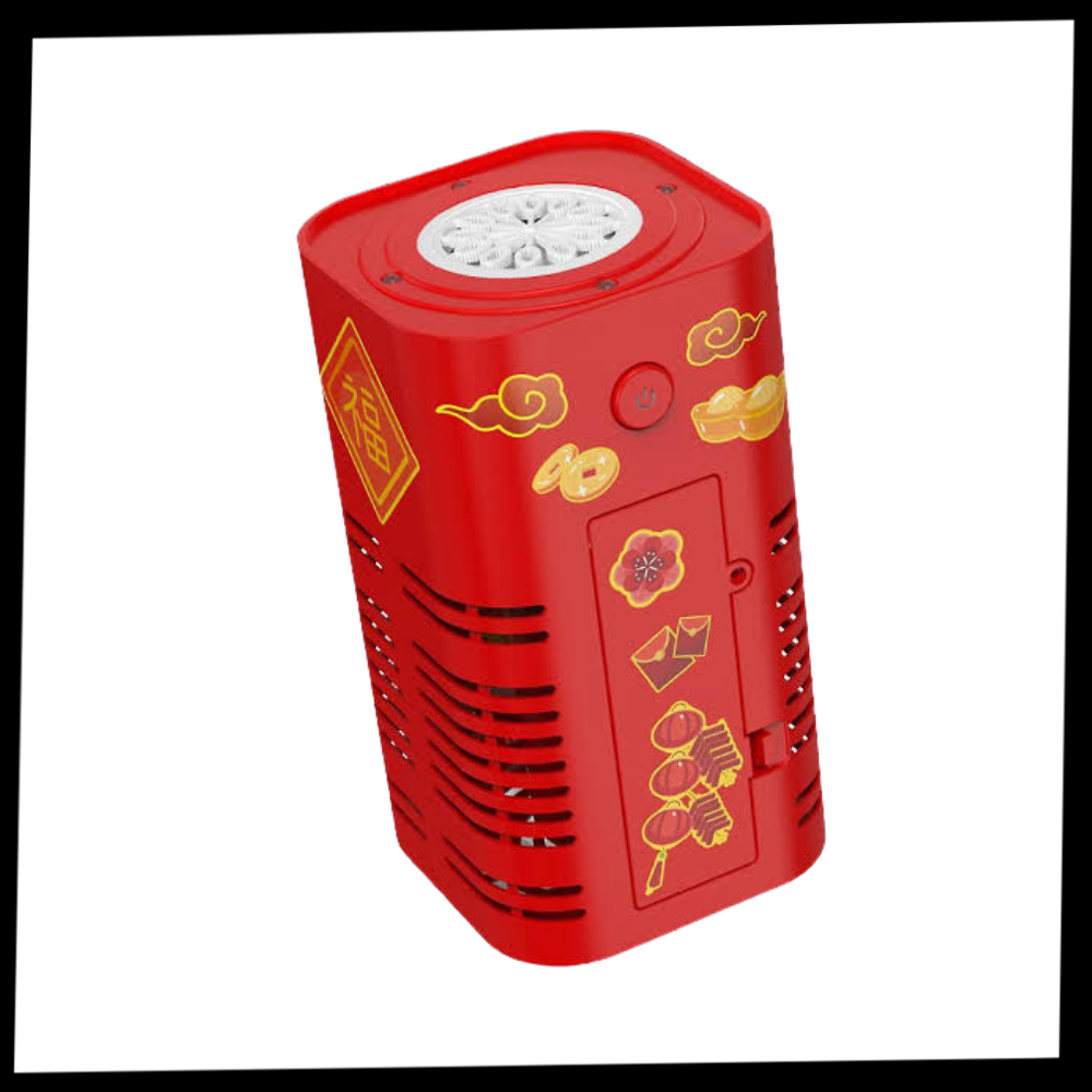 Oppladbar fyrverkeriboblemaskin
- Ozerty