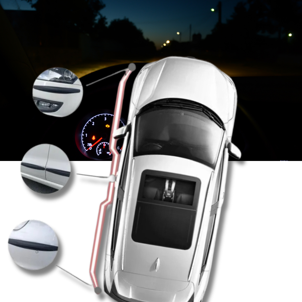 Reflekterende Beskyttelseslist til Støtfanger - Ozerty