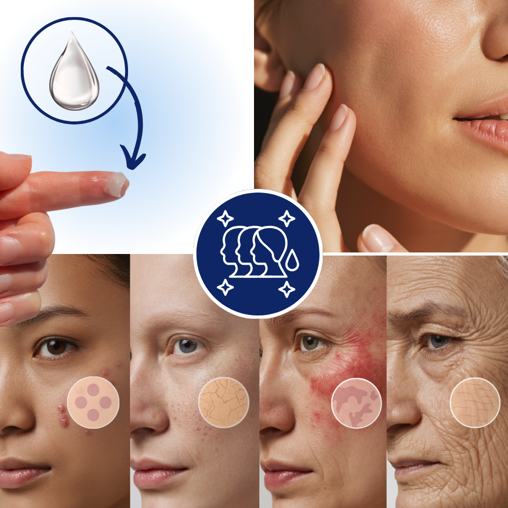 Retinol Hud-Gjenopplivingskrem - Ozerty