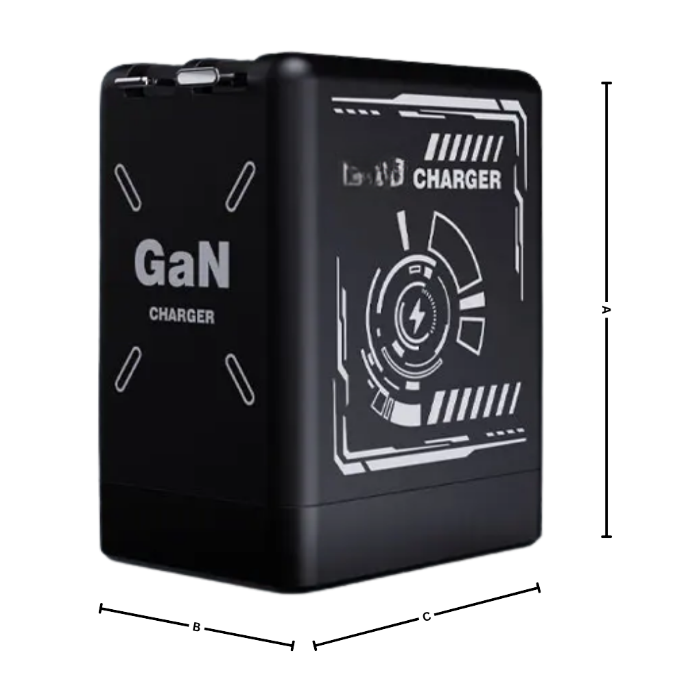 Uttrekkbar Kabel med Dobbel Lader - Ozerty