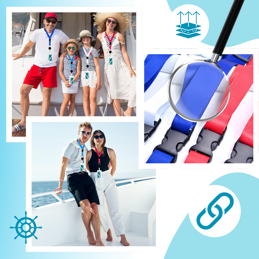 Uttrekkbar Cruise-Nøkkelbånd - Ozerty