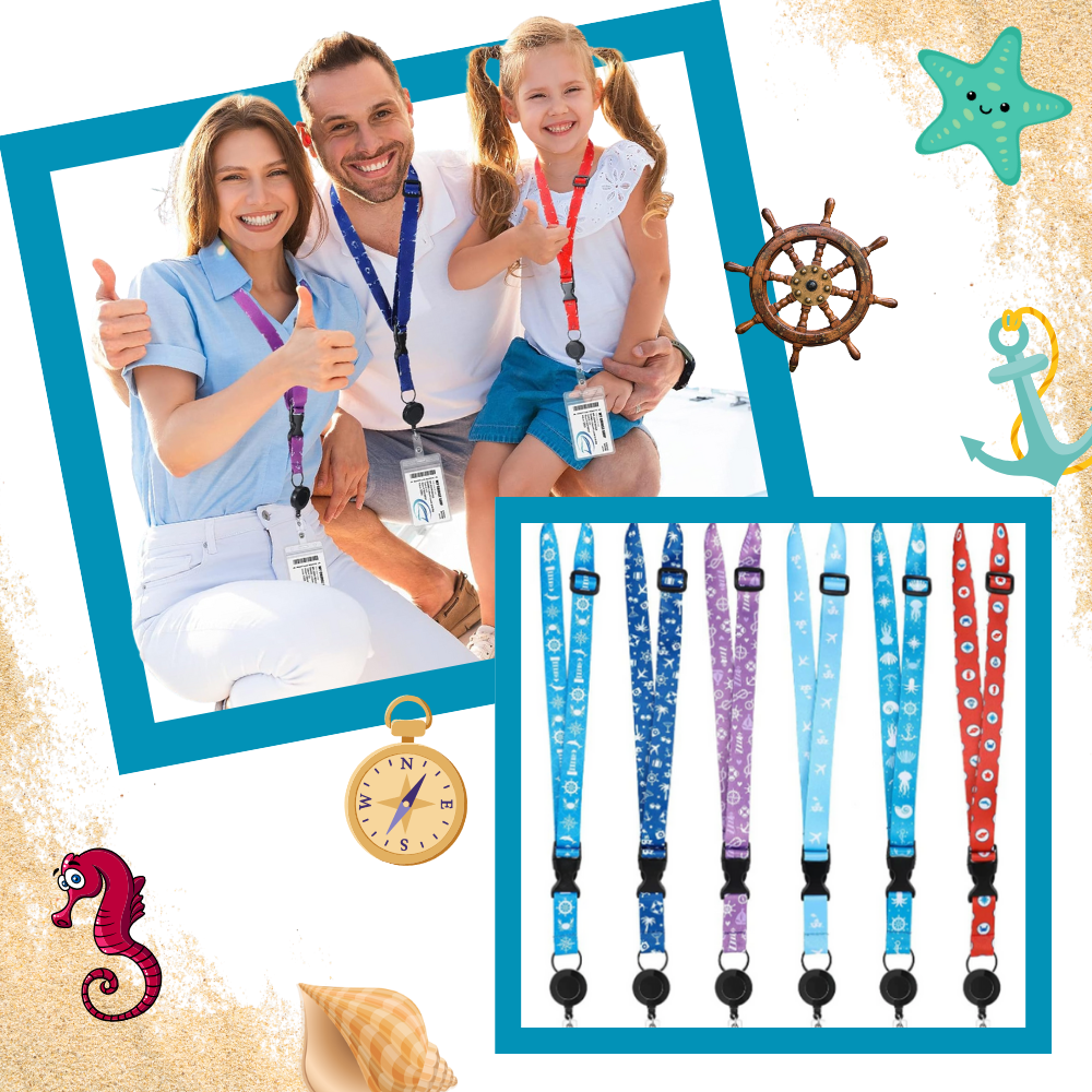 Uttrekkbar Cruise-Nøkkelbånd - Ozerty