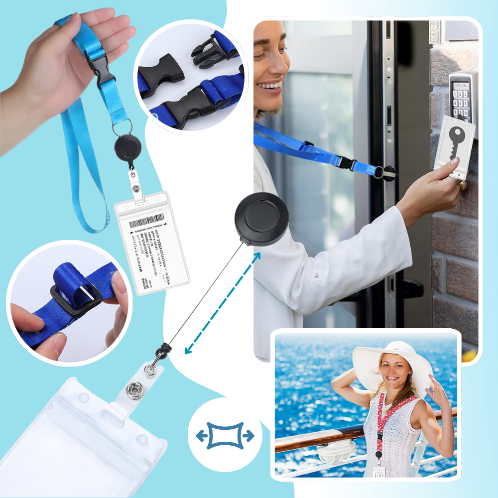 Uttrekkbar Cruise-Nøkkelbånd - Ozerty