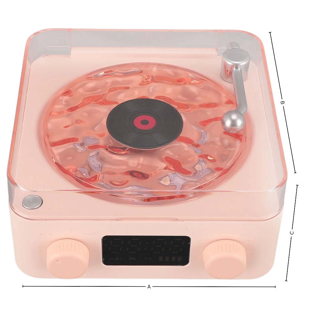 Retrostil Bølge-Vinylspiller - Ozerty