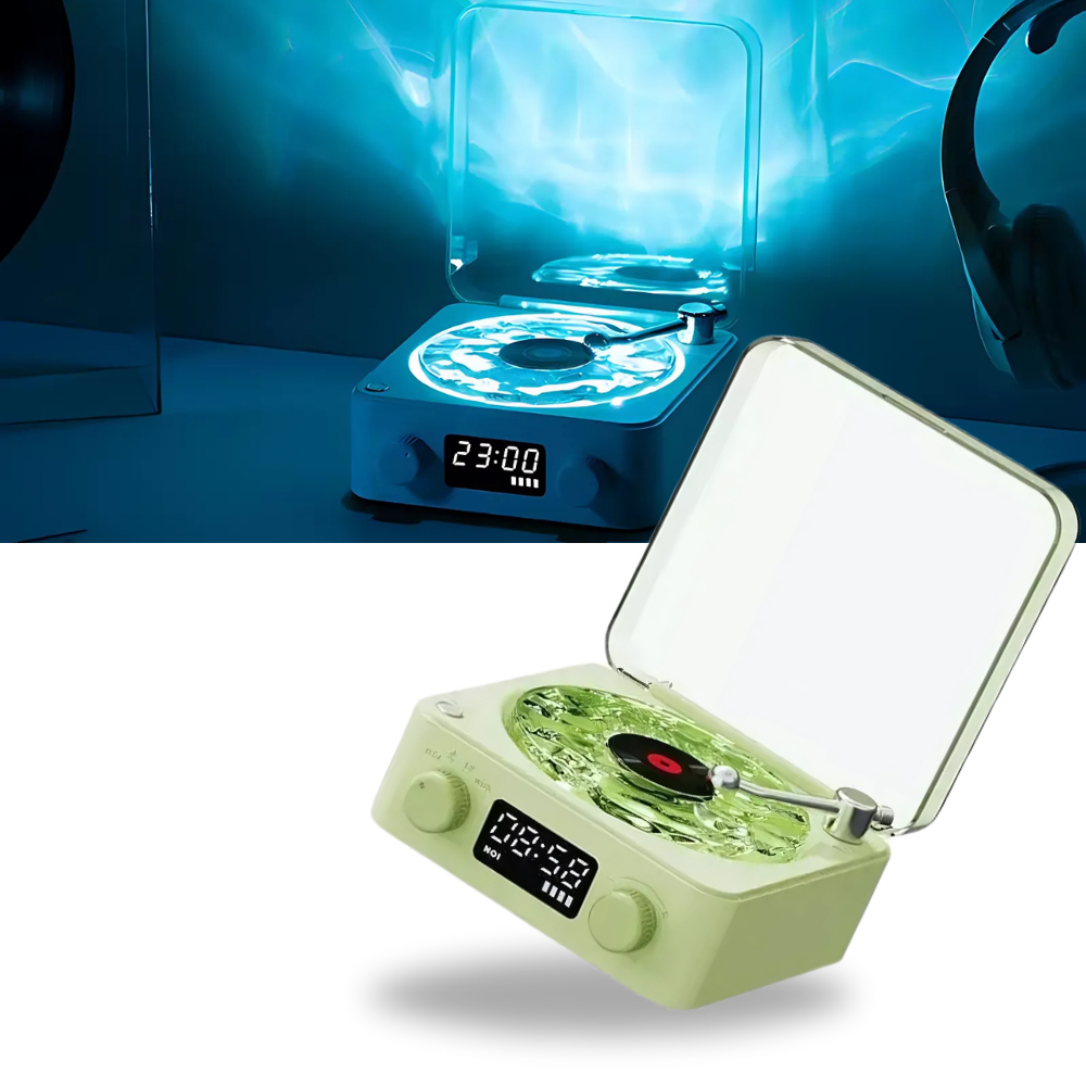 Retrostil Bølge-Vinylspiller - Ozerty