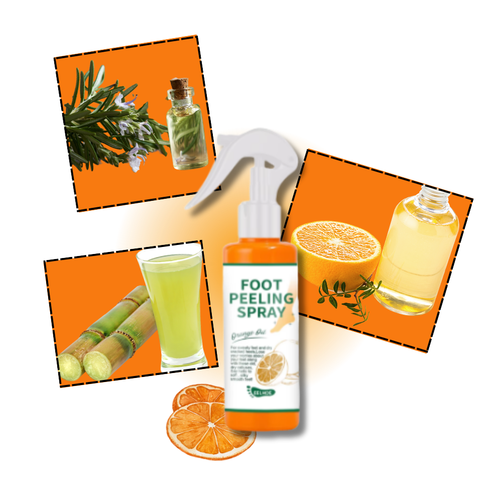 Revitaliserende og Glattende Fotspray - Ozerty