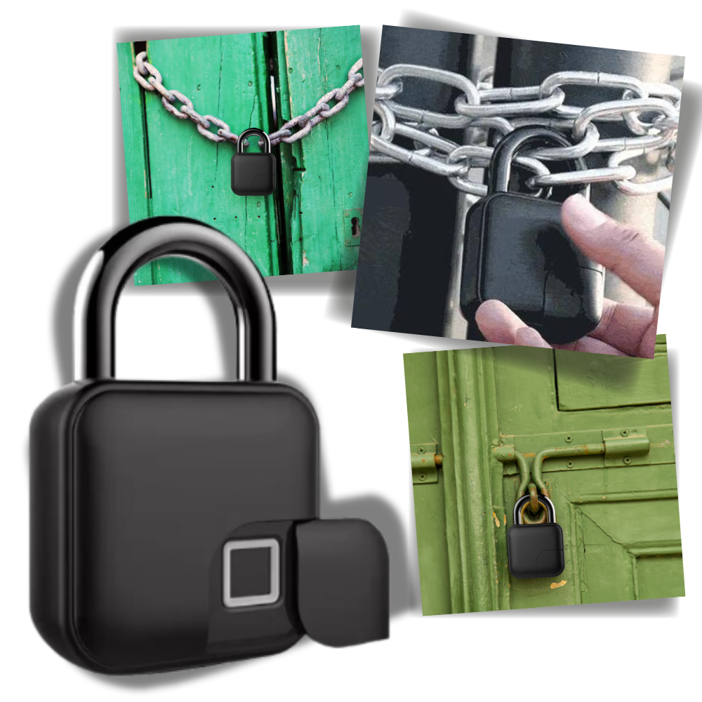 Robust Smartlås med Fingeravtrykk - Ozerty