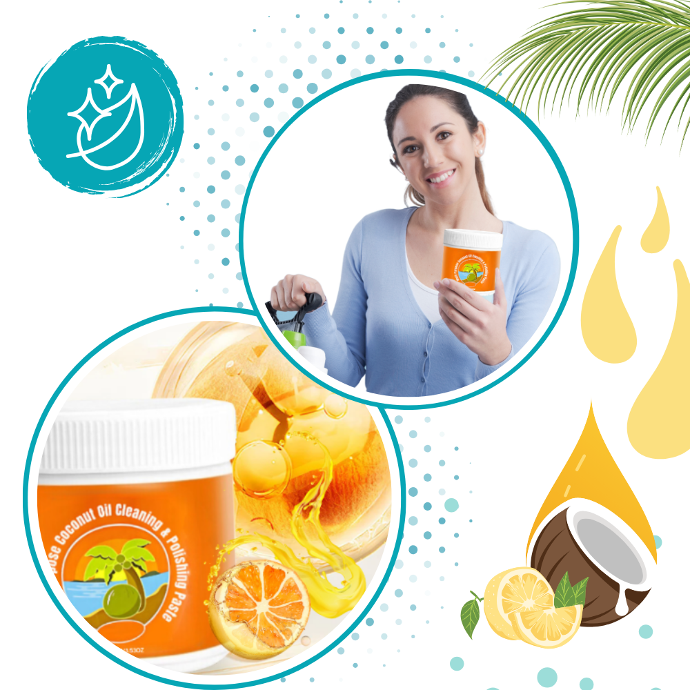 Rengjørende og Rustfjernende Kokosnøttolje - Ozerty