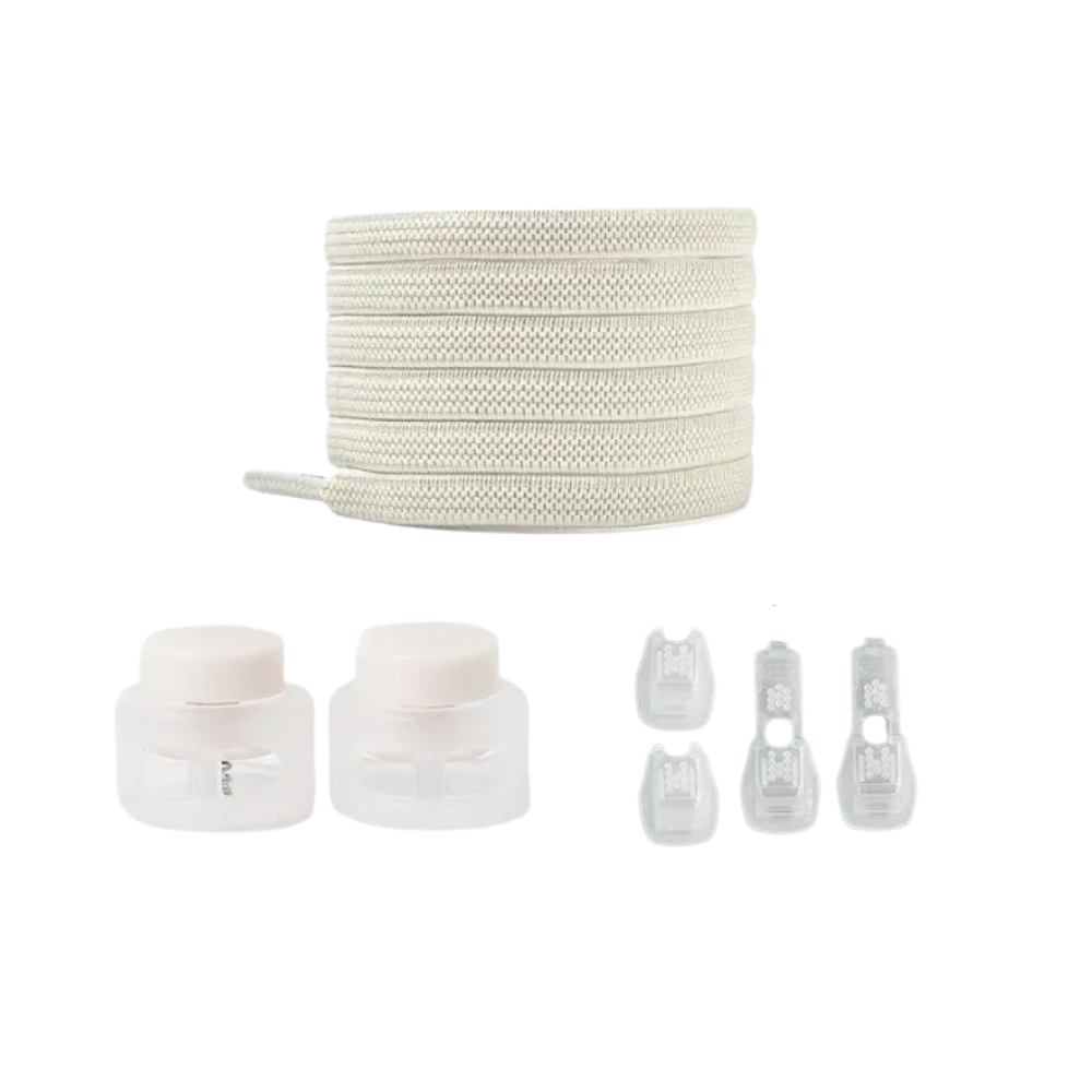 Sikre, fasjonable skolisser med lås
 -Beige - Ozerty