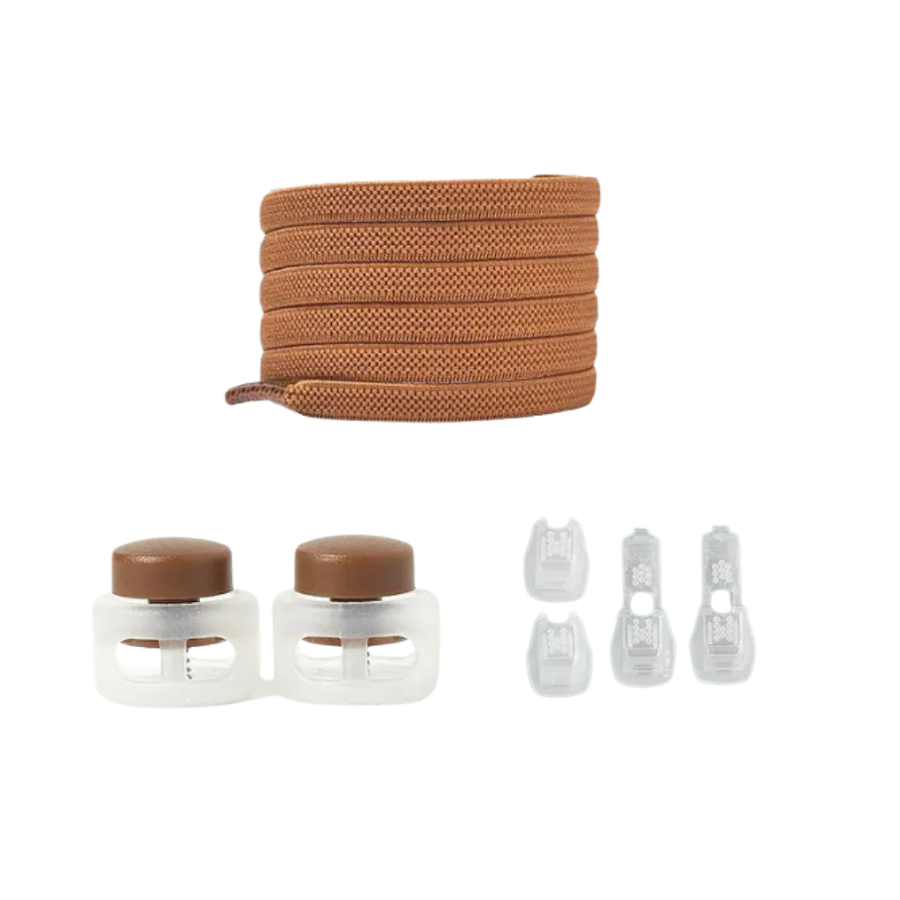 Sikre, fasjonable skolisser med lås
 -Brun - Ozerty