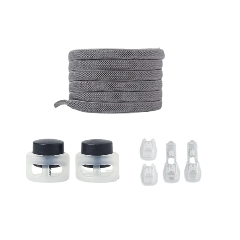 Sikre, fasjonable skolisser med lås
 -Grå - Ozerty