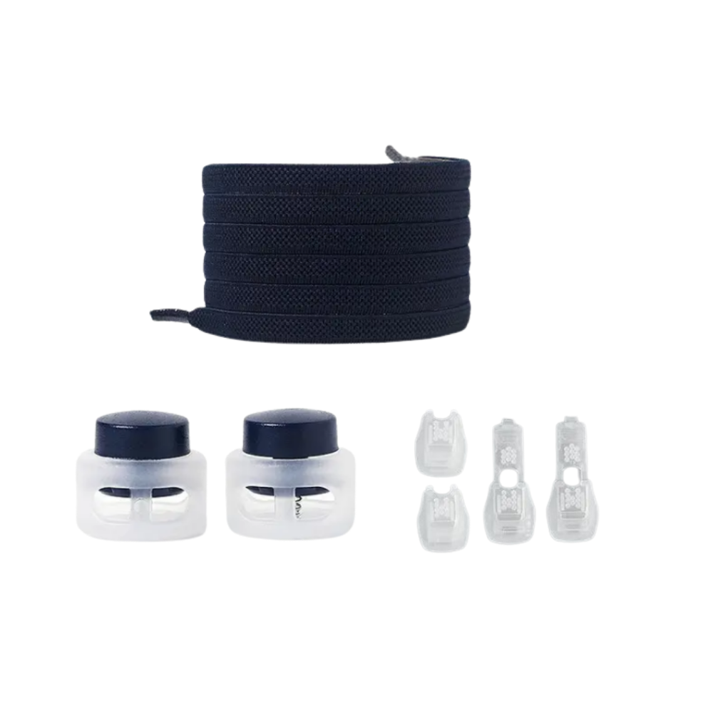 Sikre, fasjonable skolisser med lås
 -Marineblå - Ozerty