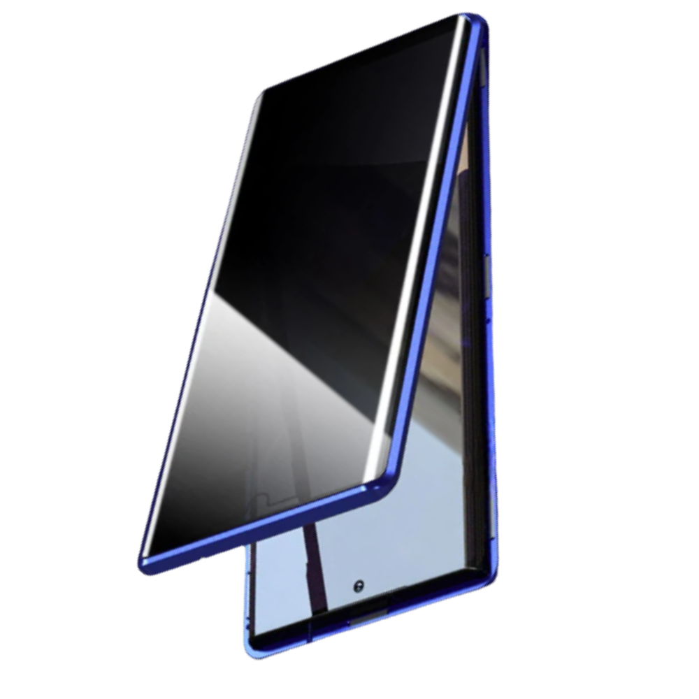 Samsung-Telefonetui og Personvernsglass -Blå - Ozerty