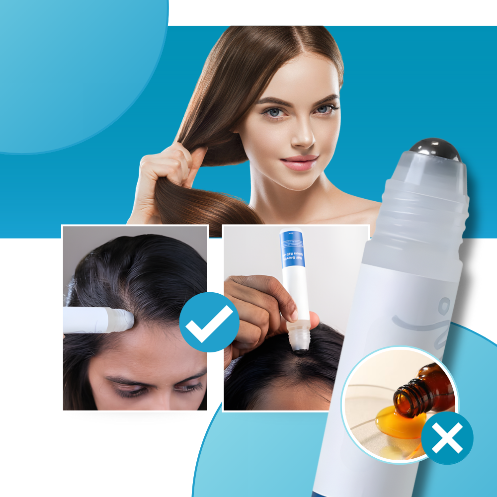 Hodebunnsnærende Roll-On-Serum - Ozerty