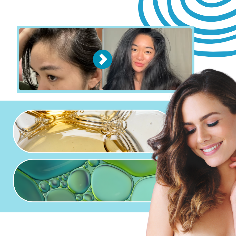 Hodebunnsnærende Roll-On-Serum - Ozerty