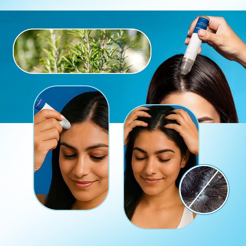 Hodebunnsnærende Roll-On-Serum - Ozerty