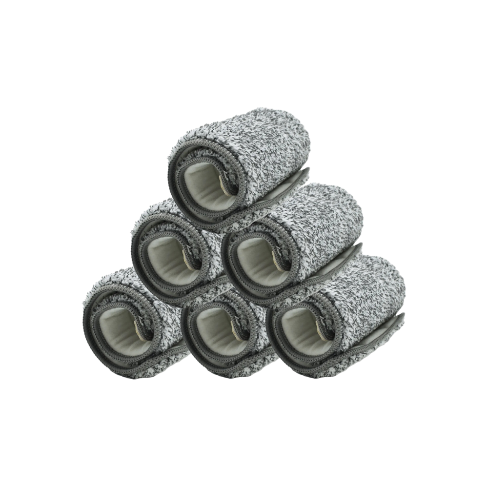 Selvvridende flatmopp med skuffe
-5 Utskifting av kluter - Ozerty