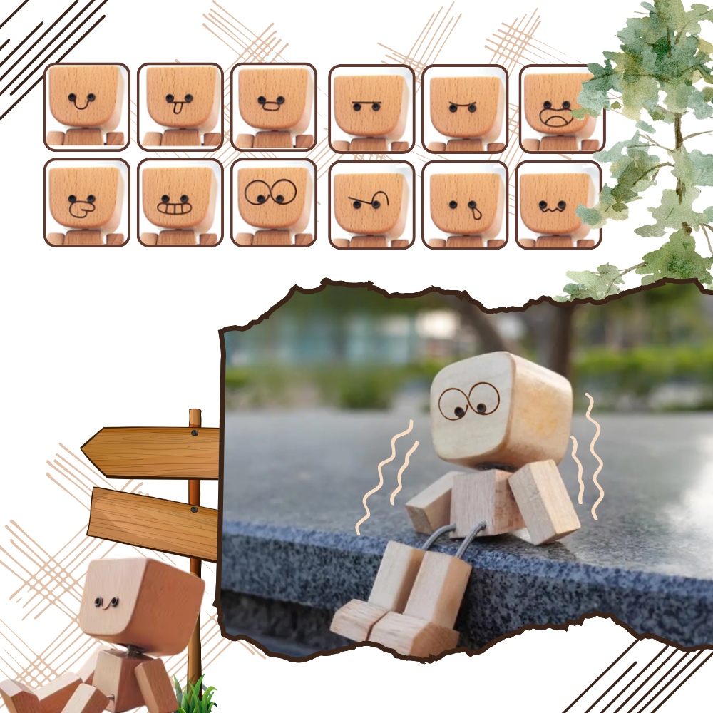 Ristende, Særegen Boblehode-Figur - Ozerty