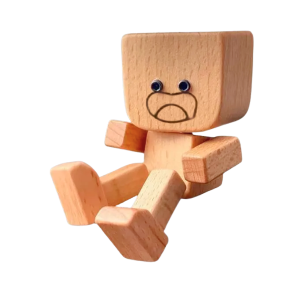 Ristende, Særegen Boblehode-Figur -Sjokkert Skrik - Ozerty