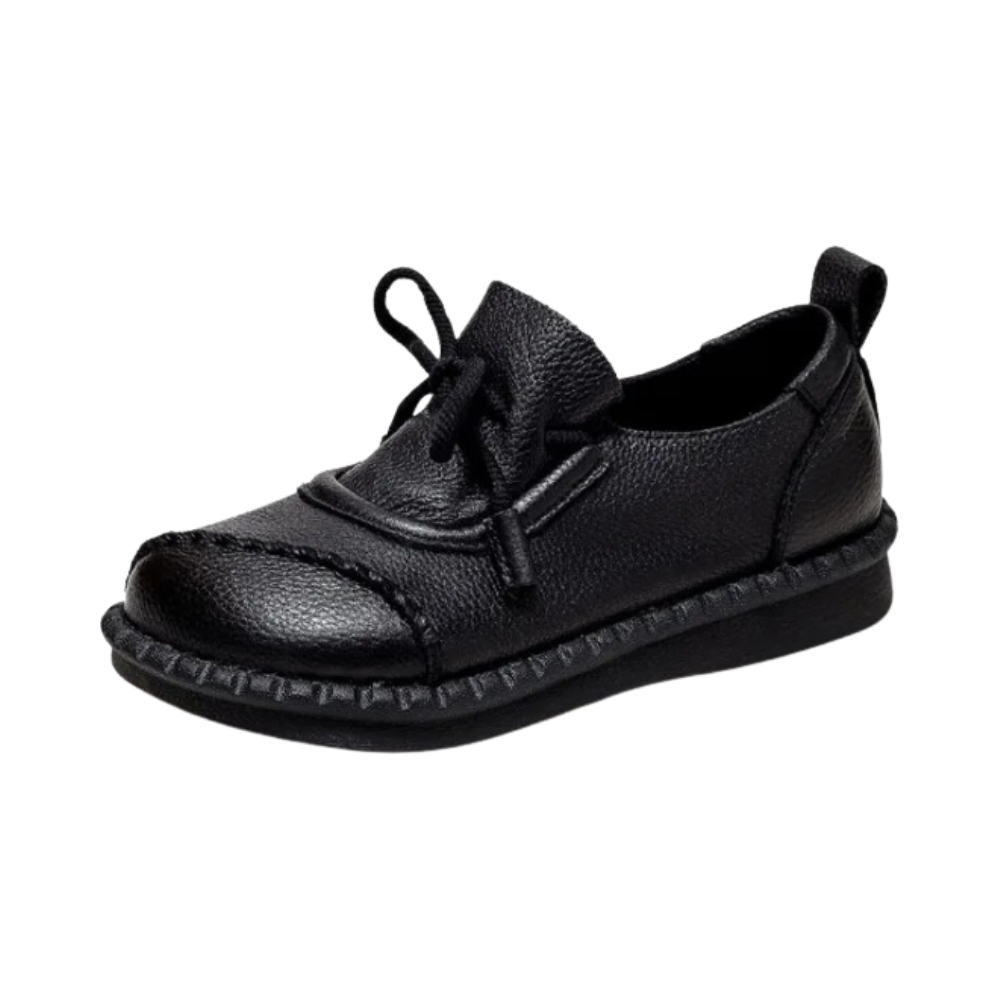 Støtabsorberende loafers med tjukk såle
 -Svart/EU35/US5/UK2Svart/EU36/US6/UK3Svart/EU37/US6.5/UK4Svart/EU38/US7/UK5Svart/EU39/US7.5/UK6Svart/EU40/US8/UK7 - Ozerty