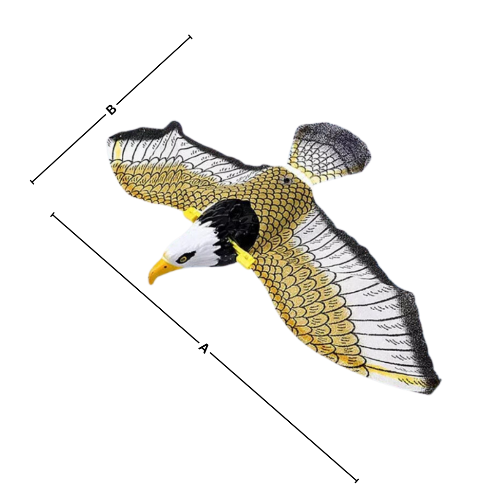 Kattetøy med simulert flygende fugl
- Ozerty