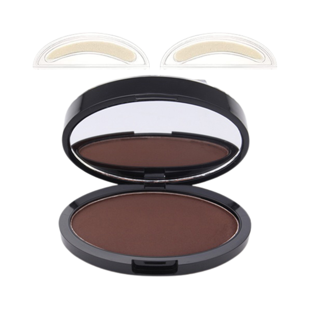 Sleek All-day øyenbrynstempel
-Mørkebrun/Kurvet - Ozerty