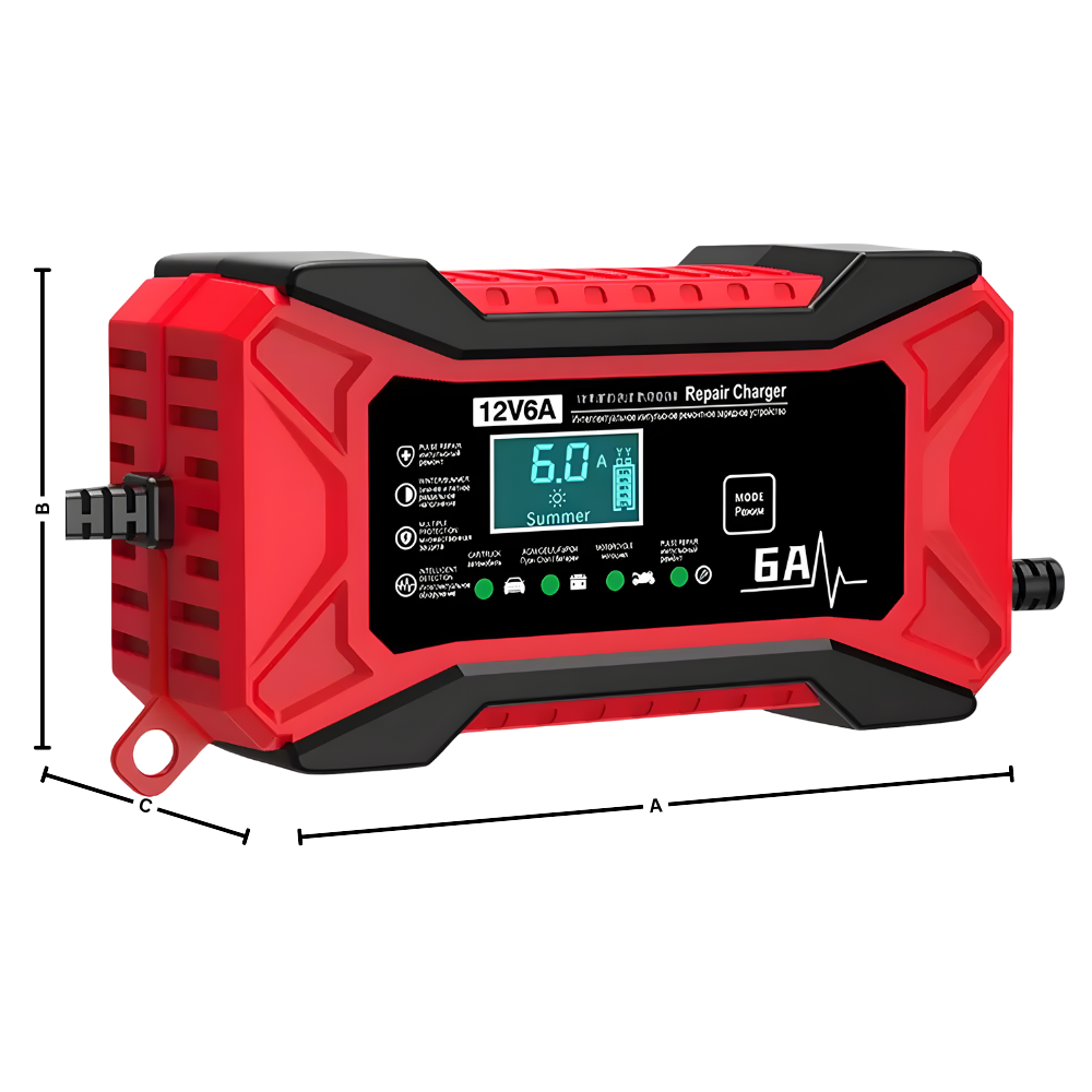 Smart 12V Batterilader - Ozerty