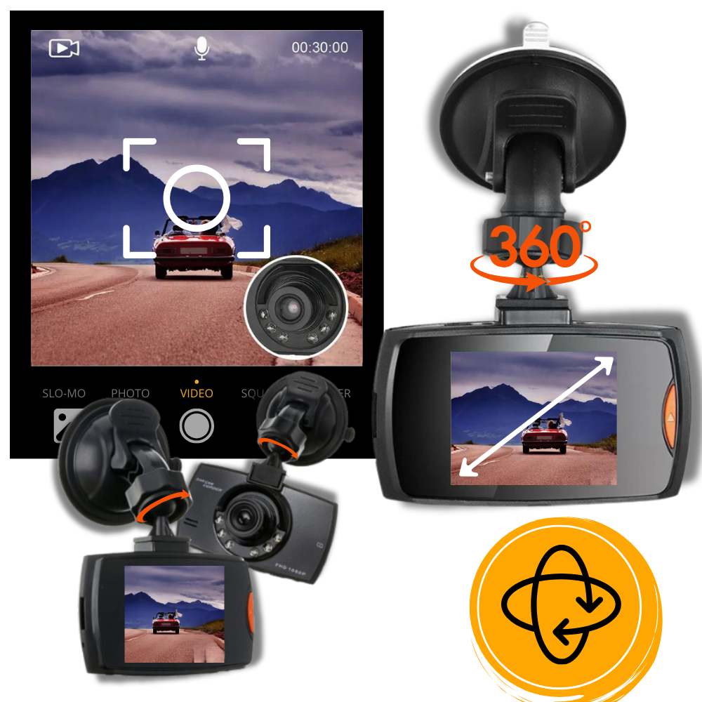 Smart HD 1080p kjøreopptaker
 - Ozerty