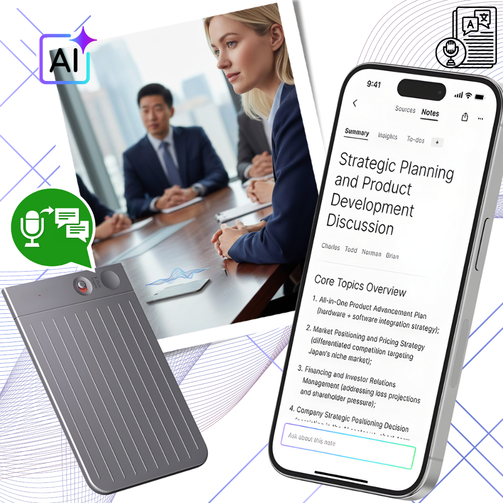 Smart Notat- og Lydtranskribent - Ozerty