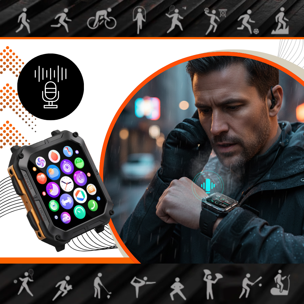 Smart Taktisk Armor-Klokke - Ozerty