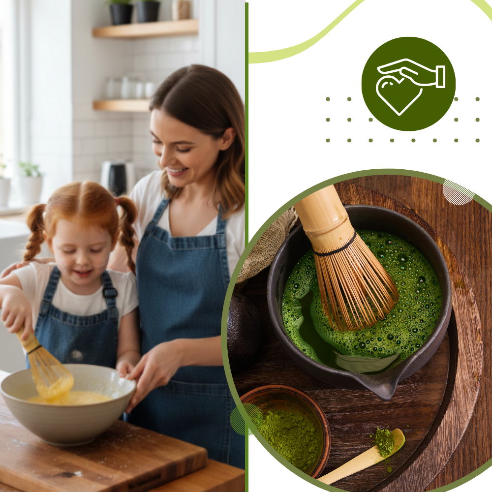 Jevnt Miksende Matcha-Visp - Ozerty