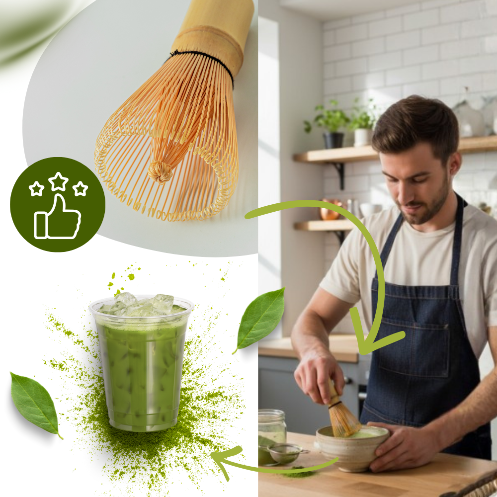 Jevnt Miksende Matcha-Visp - Ozerty