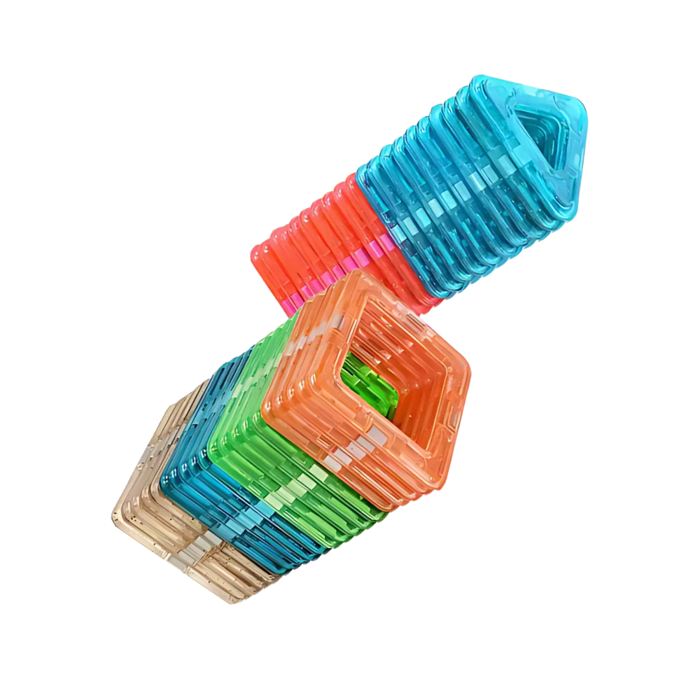 Snap & Build Magnetiske Klosser -Mini Størrelse - Ozerty